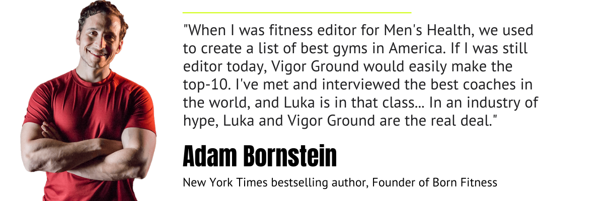 Testimonial from Adam Bornstein