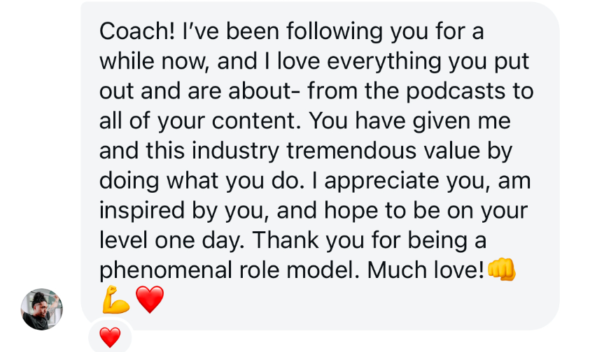 Luka Testimonial Message